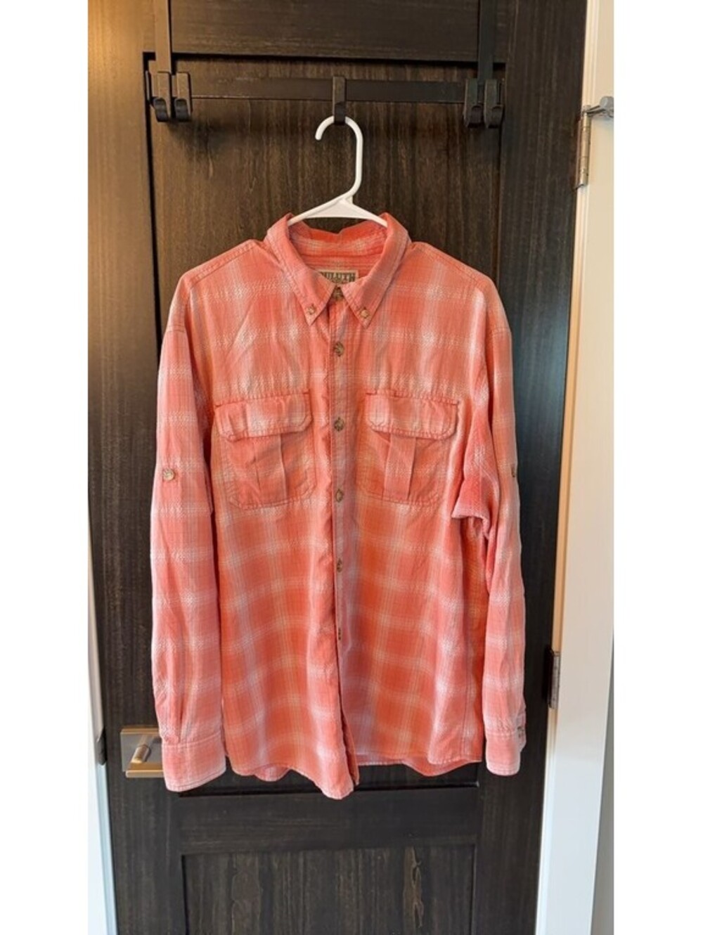 Duluth Trading Co Men's Plaid Button-Up Shirt 0125